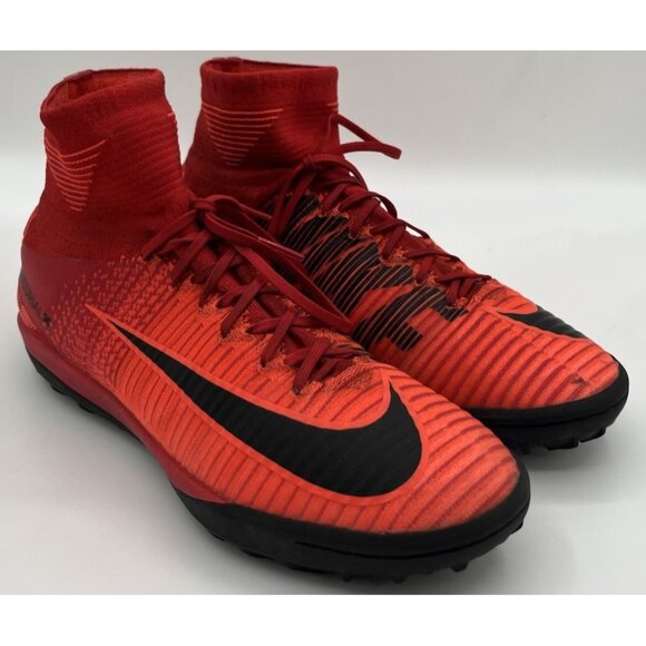 Nike Mercurial X Proximo Ⅱ TF Turf Soccer Shoes Sz 8.5 University Red 831977-616 - Picture 2 of 12